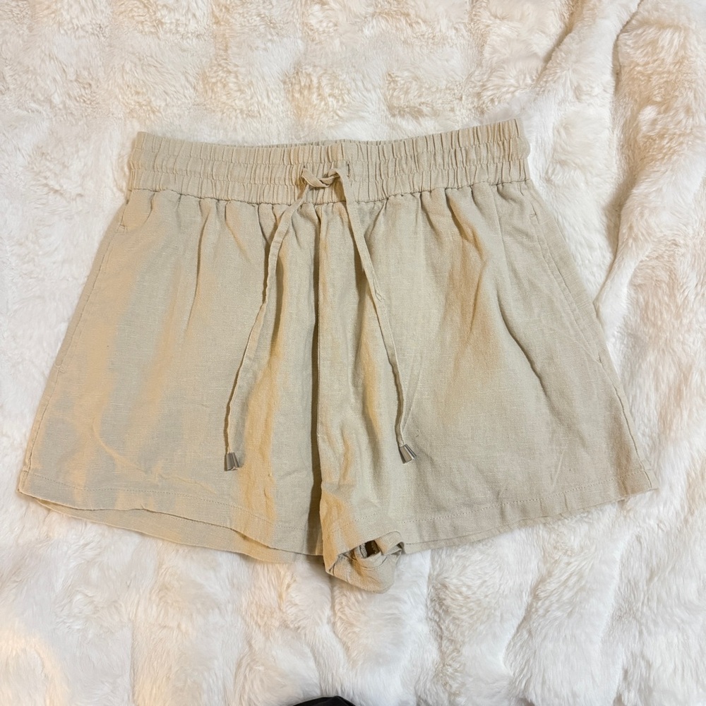 !SOLD! ZARA linen shorts